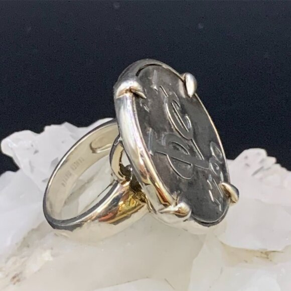 Designer Tracey Mayer 1790 Dutch Netherlands Coin Ring Sterling Silver J256 - Picture 13 of 16